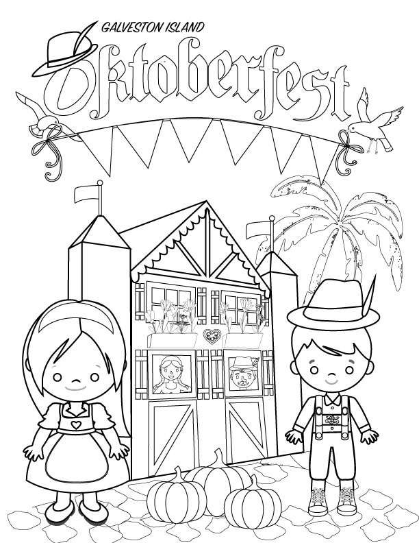 Kid’s Coloring Contest for Oktoberfest