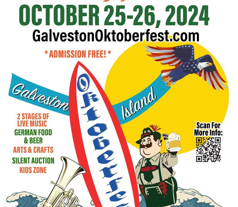 2024 Galveston Oktoberfest Poster